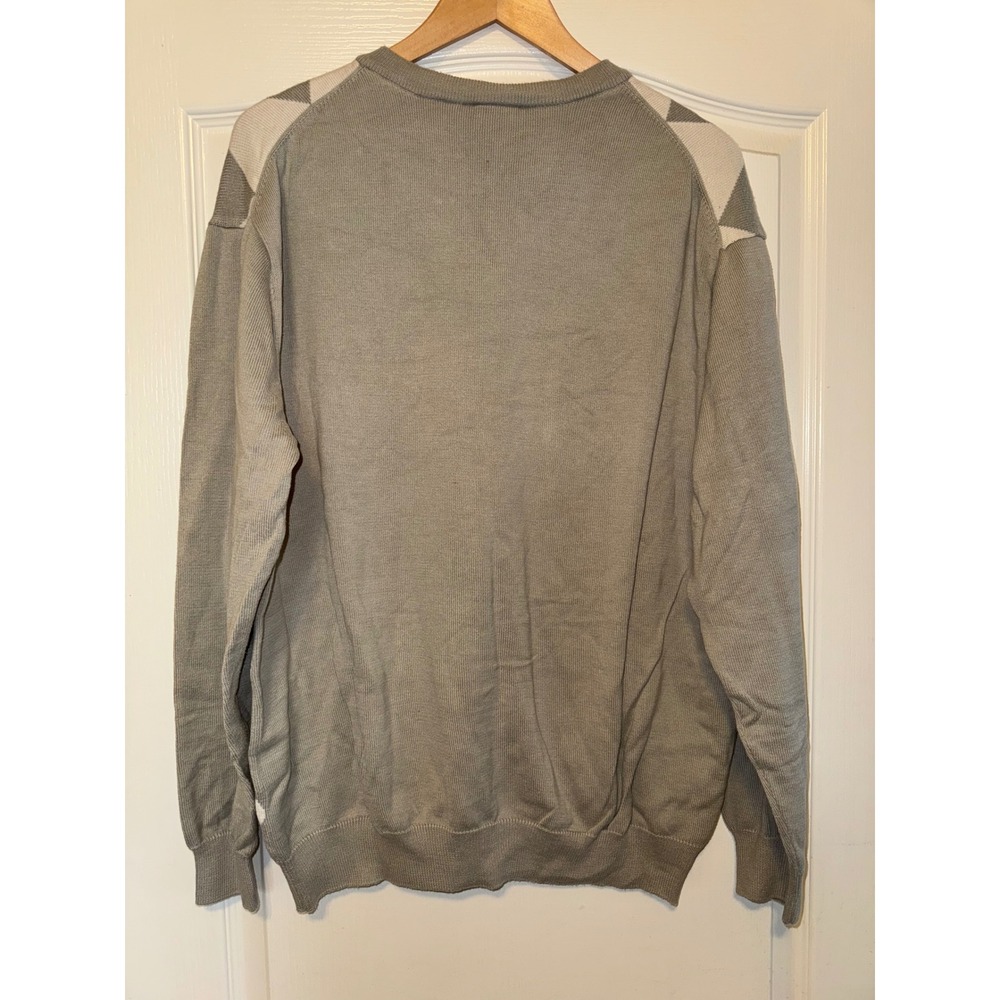 Vintage Lacoste 8‎  men's Argyle sweater size 2XL - Picture 5 of 5